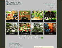 Tablet Screenshot of islandviewnursery.com
